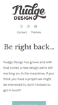 Mobile Screenshot of nudgedesign.ca